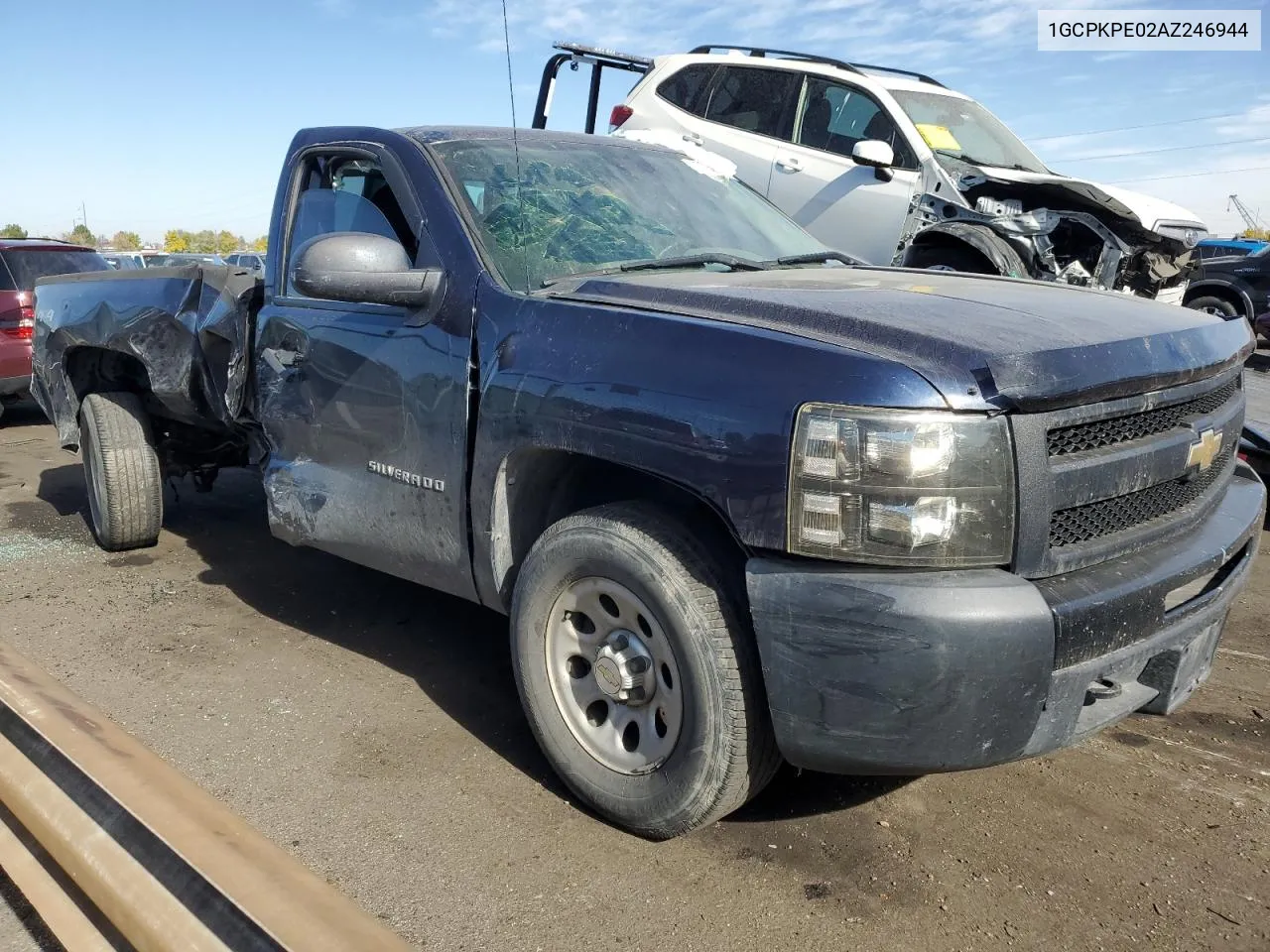 2010 Chevrolet Silverado K1500 VIN: 1GCPKPE02AZ246944 Lot: 77700694