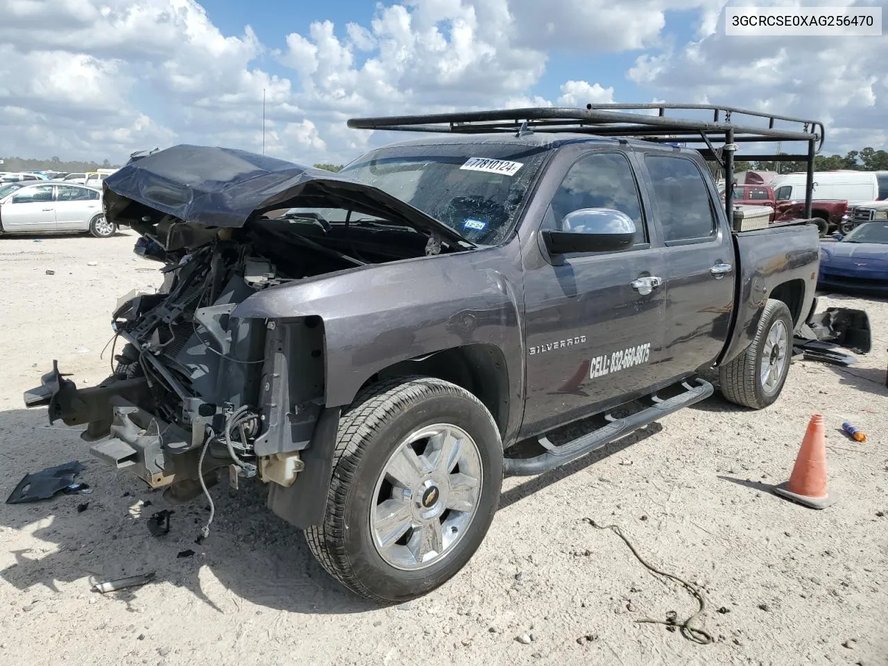 2010 Chevrolet Silverado C1500 Lt VIN: 3GCRCSE0XAG256470 Lot: 77810124