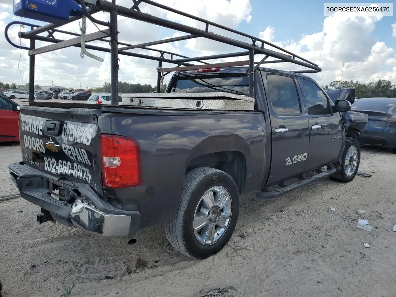 2010 Chevrolet Silverado C1500 Lt VIN: 3GCRCSE0XAG256470 Lot: 77810124