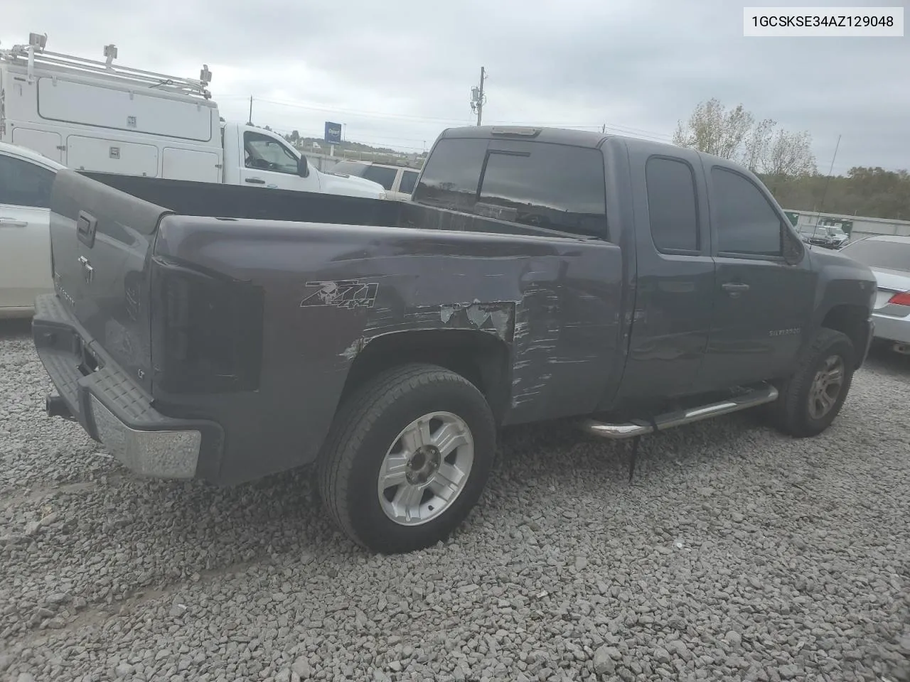 2010 Chevrolet Silverado K1500 Lt VIN: 1GCSKSE34AZ129048 Lot: 77830204