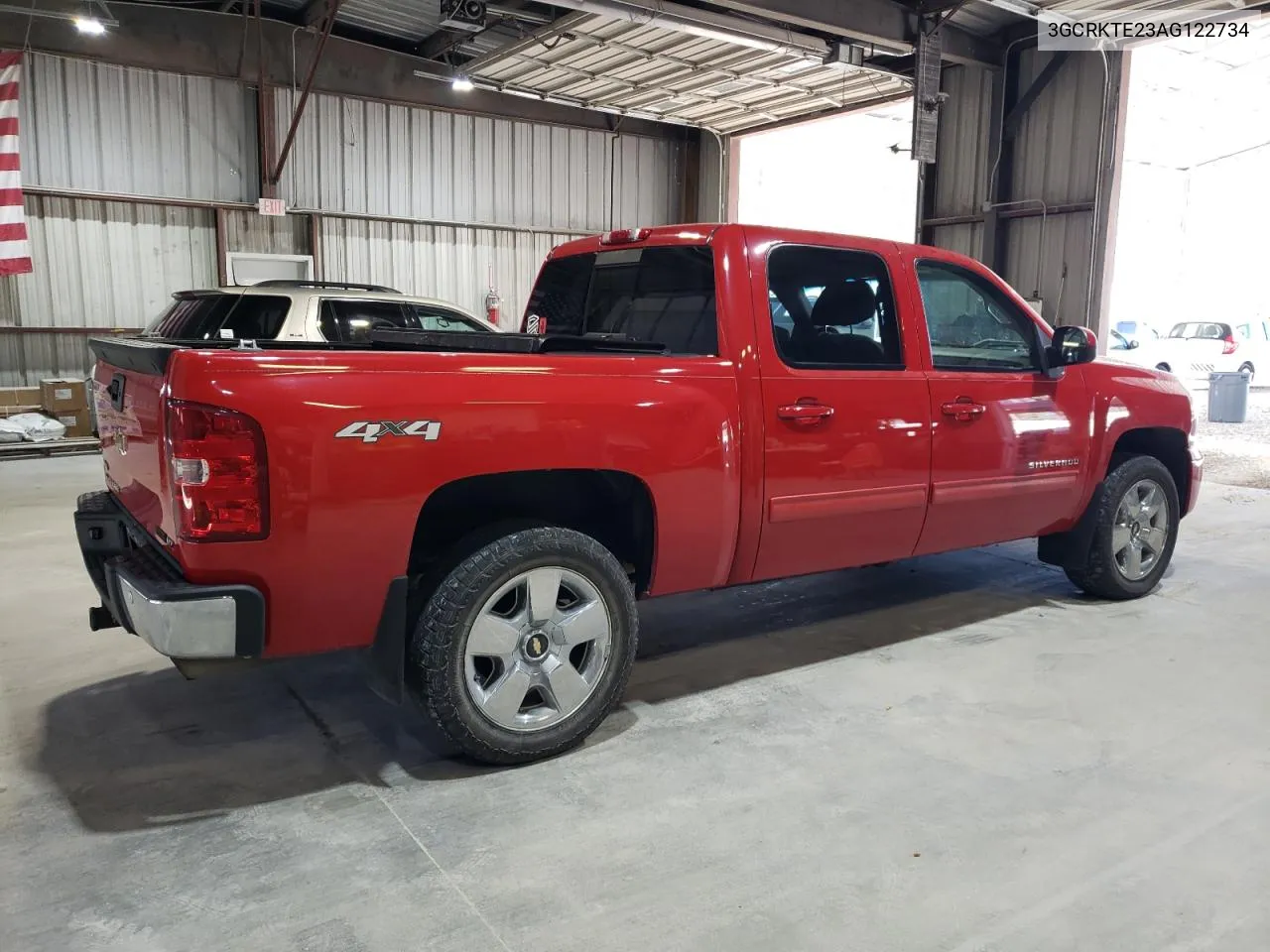 2010 Chevrolet Silverado K1500 Ltz VIN: 3GCRKTE23AG122734 Lot: 77863284