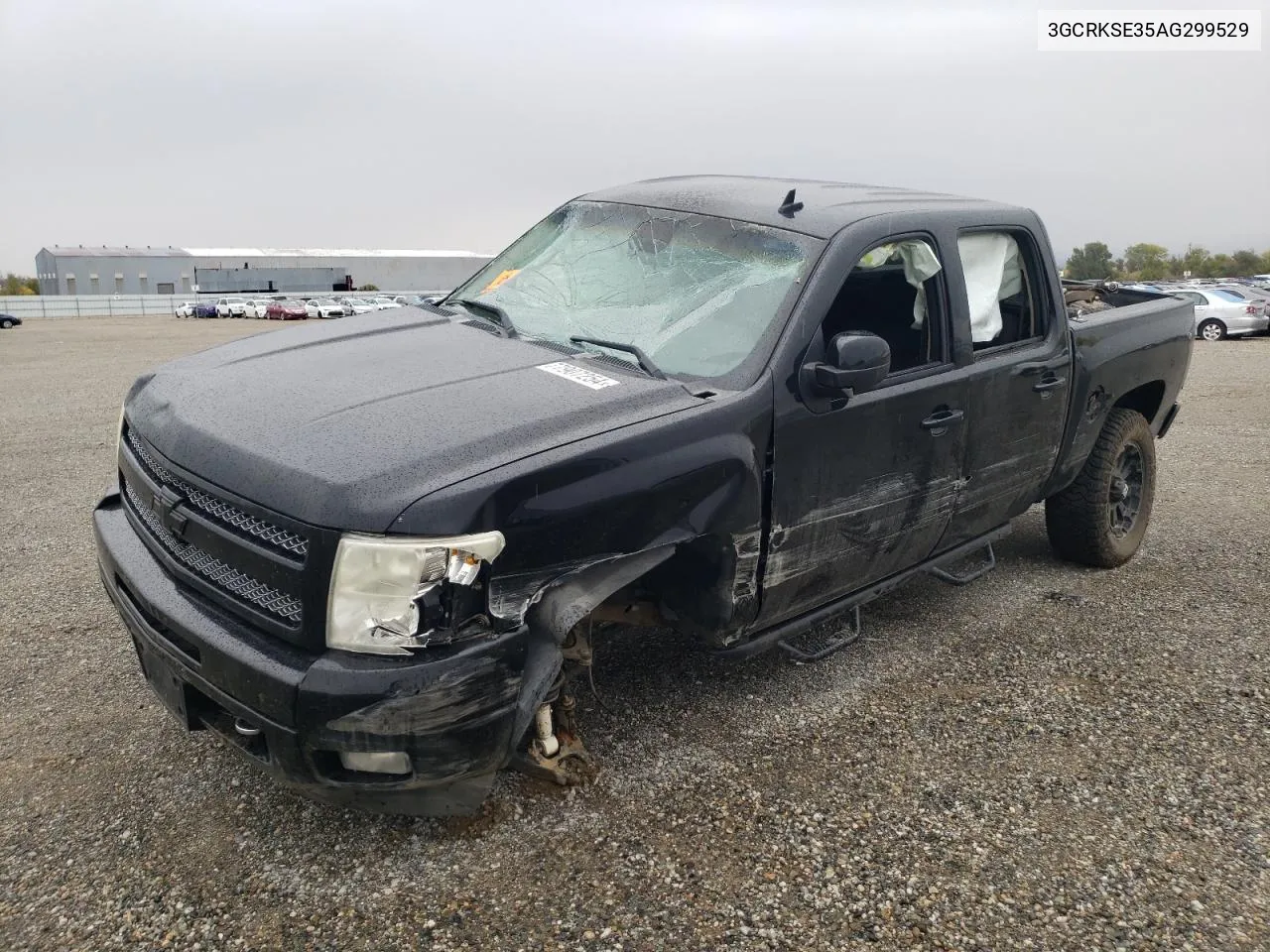 2010 Chevrolet Silverado K1500 Lt VIN: 3GCRKSE35AG299529 Lot: 77907254