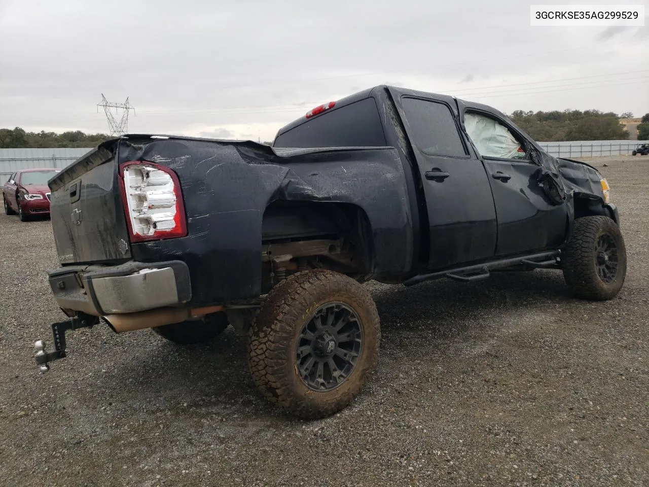 2010 Chevrolet Silverado K1500 Lt VIN: 3GCRKSE35AG299529 Lot: 77907254