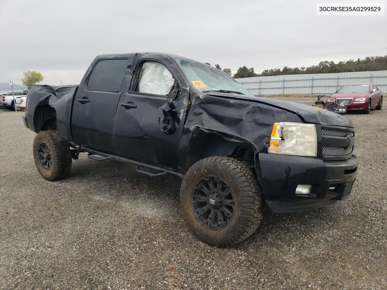 2010 Chevrolet Silverado K1500 Lt VIN: 3GCRKSE35AG299529 Lot: 77907254