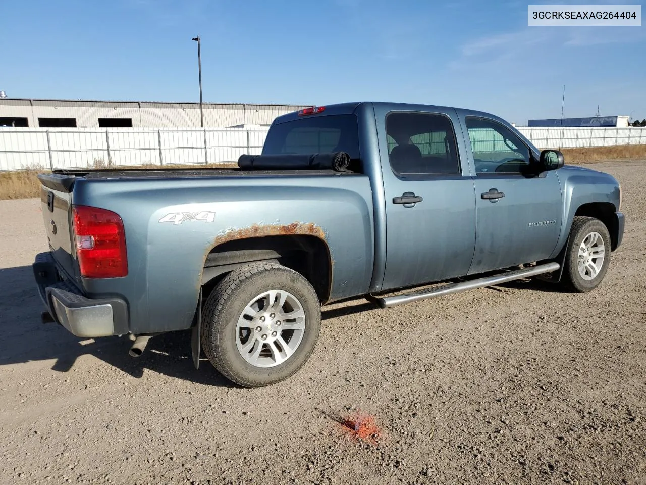 2010 Chevrolet Silverado K1500 Lt VIN: 3GCRKSEAXAG264404 Lot: 77935444