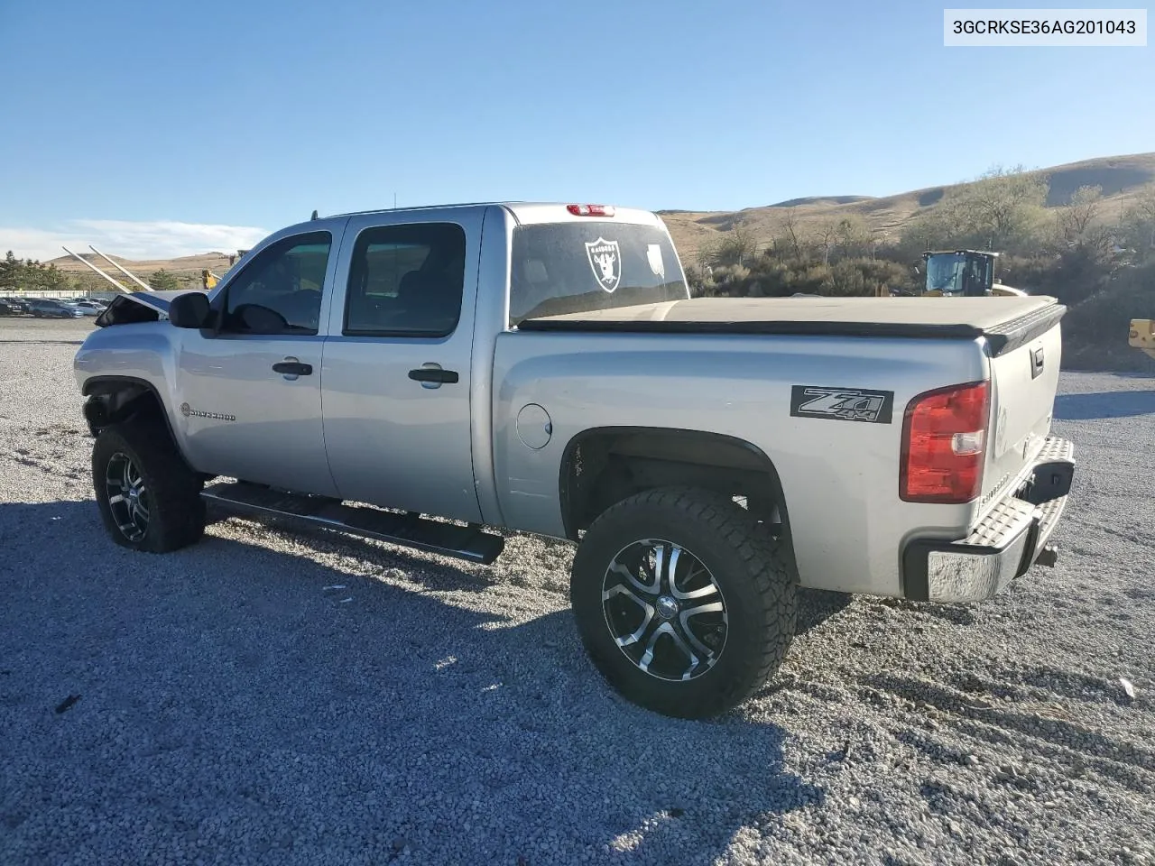 2010 Chevrolet Silverado K1500 Lt VIN: 3GCRKSE36AG201043 Lot: 77937874