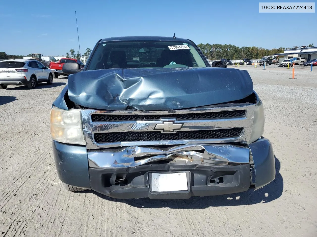 2010 Chevrolet Silverado C1500 Ls VIN: 1GCSCREAXAZ224413 Lot: 77963294