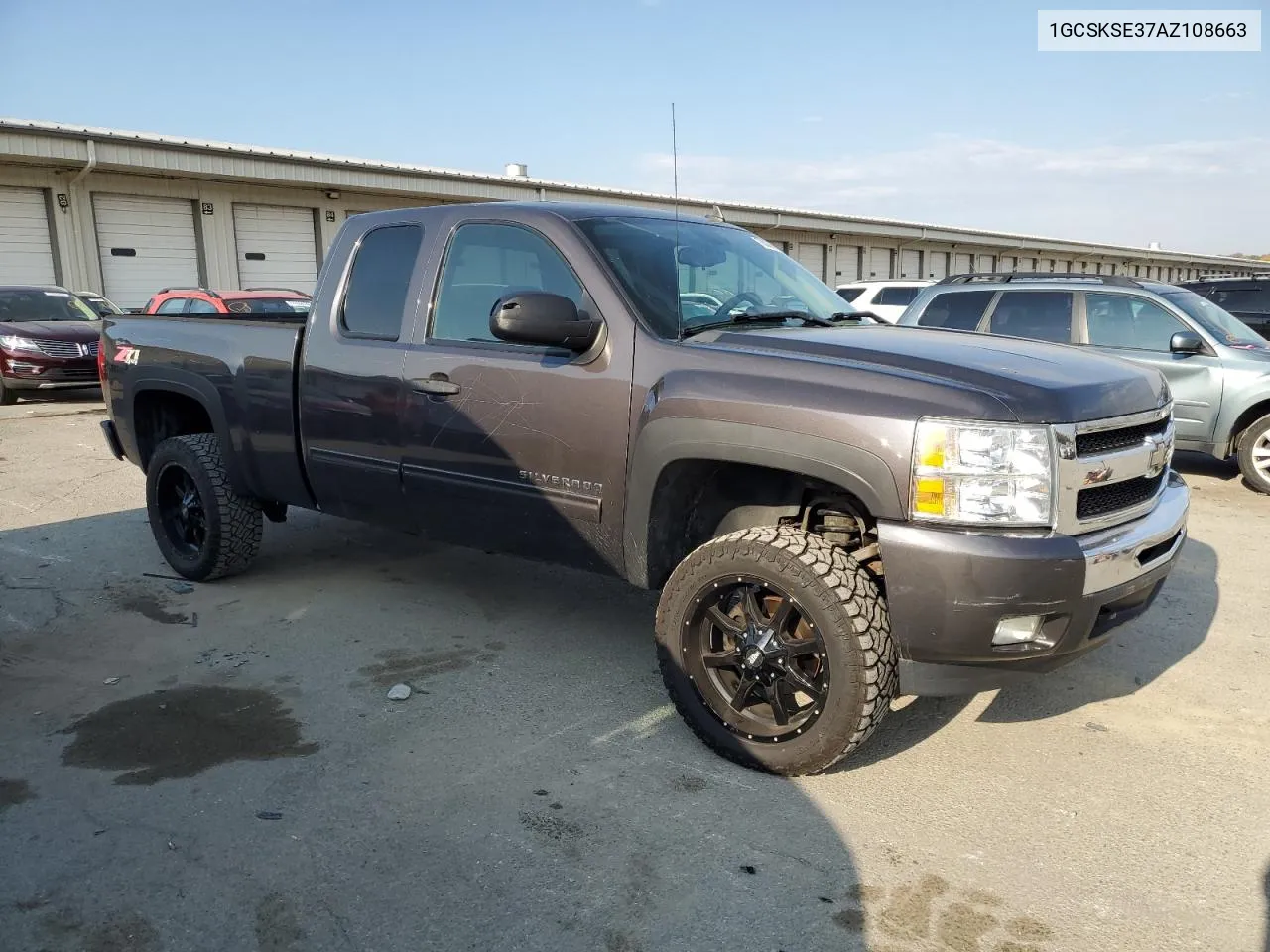 2010 Chevrolet Silverado K1500 Lt VIN: 1GCSKSE37AZ108663 Lot: 78006764