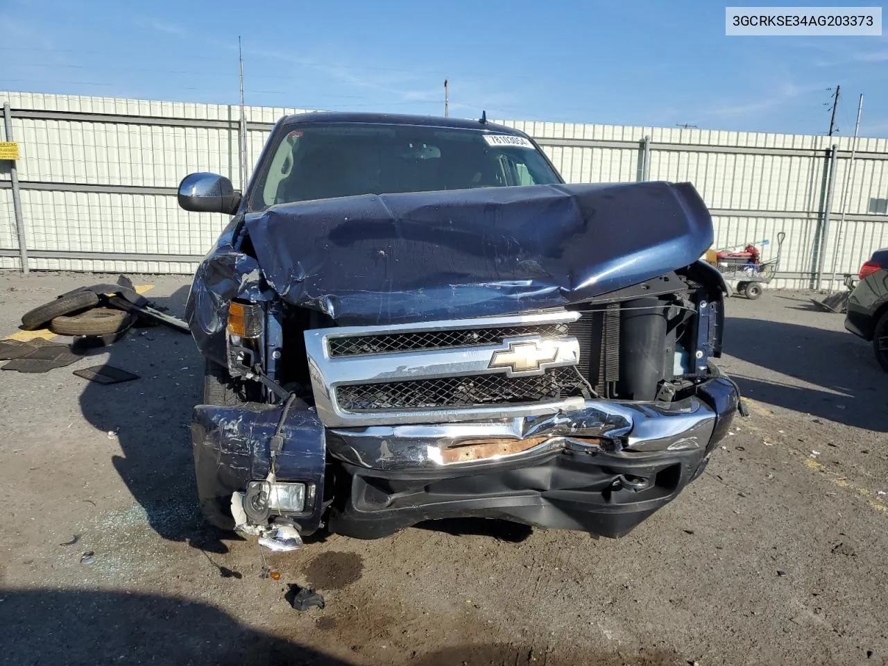 2010 Chevrolet Silverado K1500 Lt VIN: 3GCRKSE34AG203373 Lot: 78103054