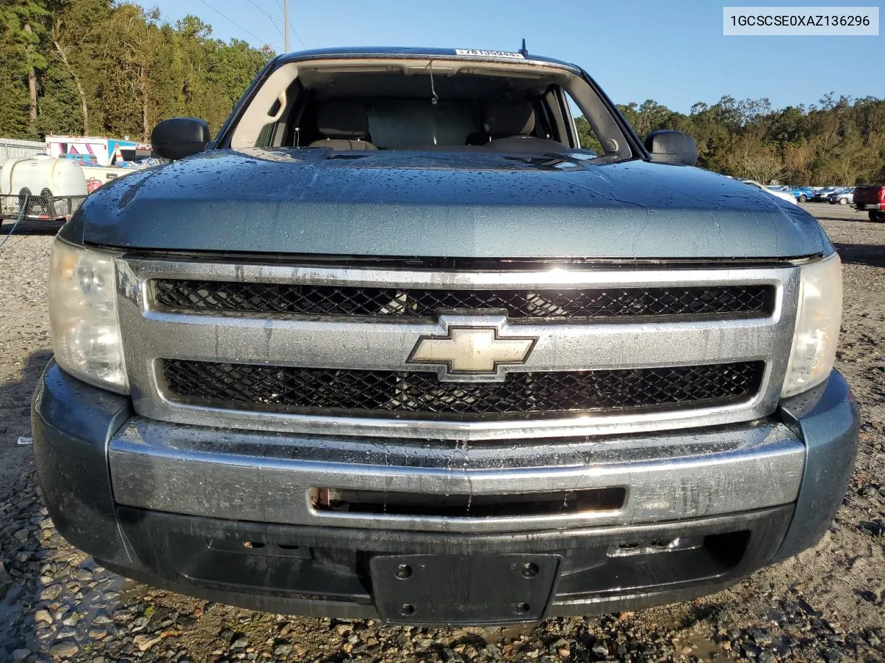 1GCSCSE0XAZ136296 2010 Chevrolet Silverado C1500 Lt