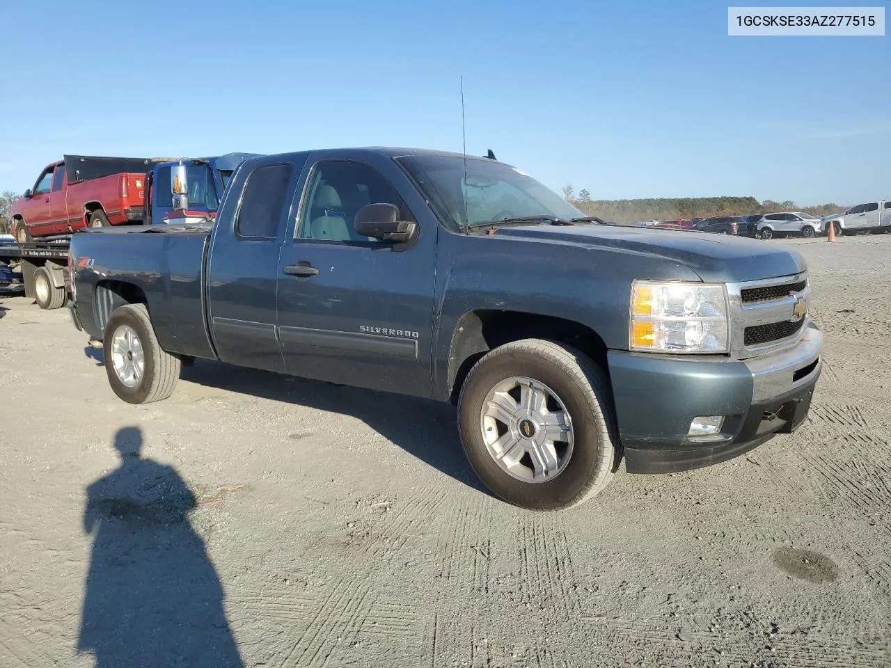 2010 Chevrolet Silverado K1500 Lt VIN: 1GCSKSE33AZ277515 Lot: 78188364