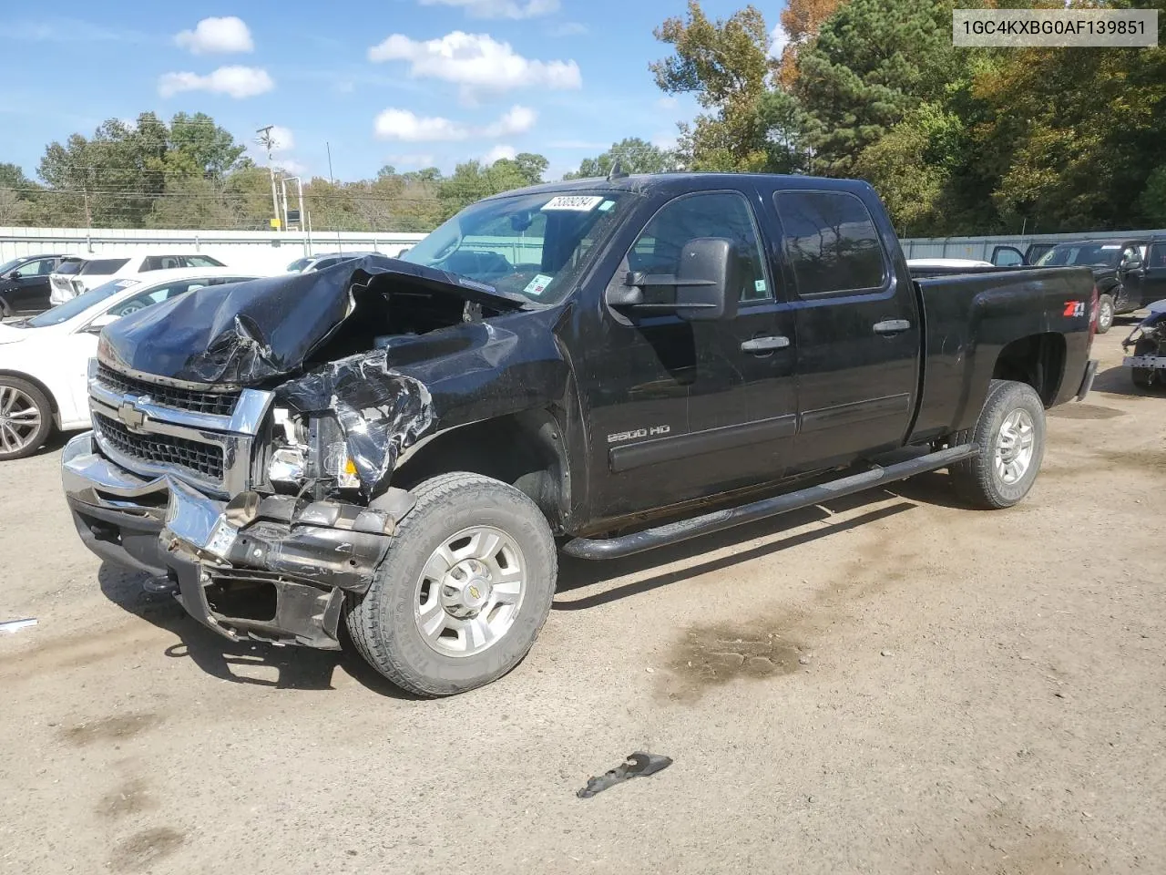 2010 Chevrolet Silverado K2500 Heavy Duty Lt VIN: 1GC4KXBG0AF139851 Lot: 78309284