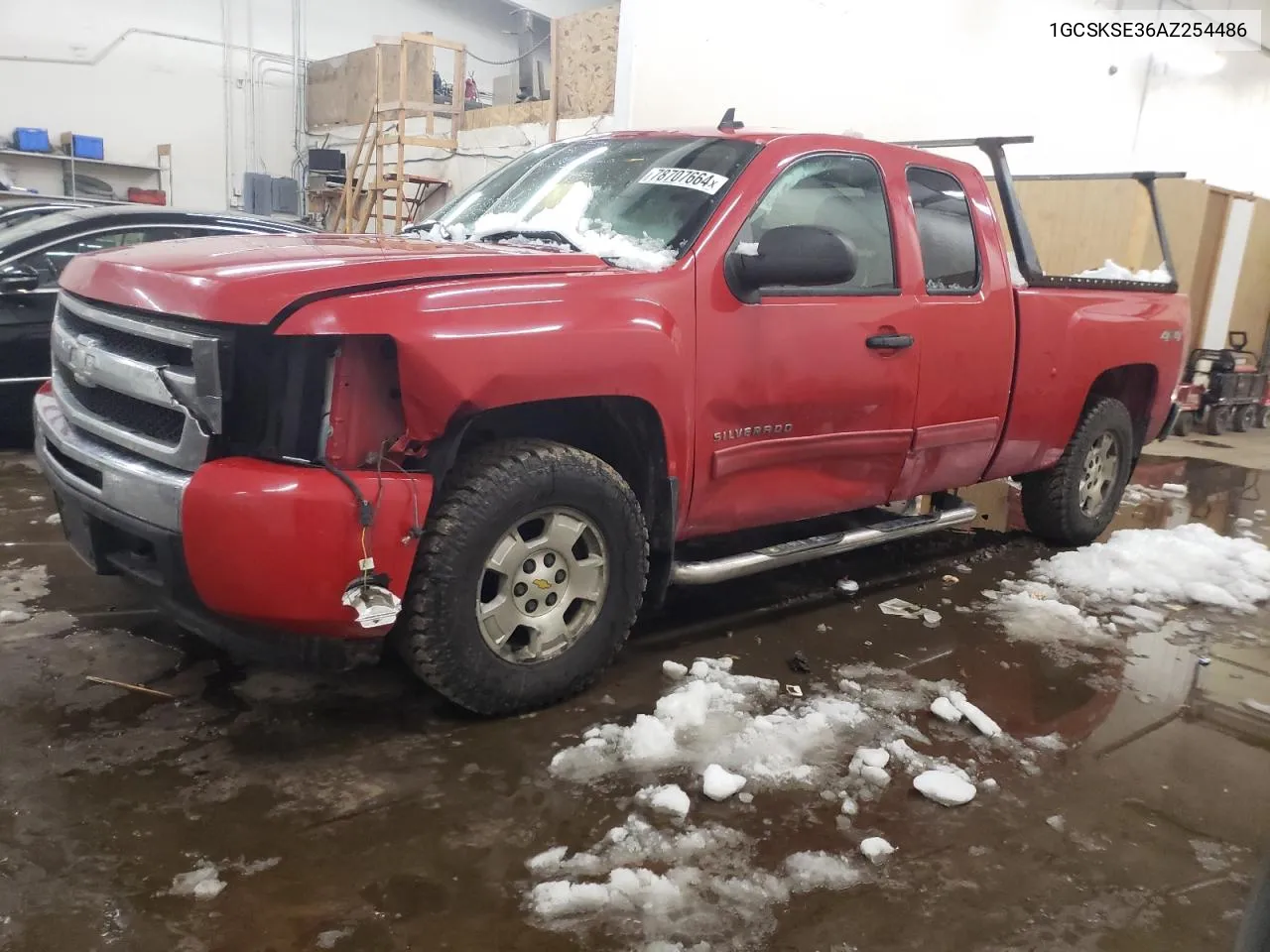 1GCSKSE36AZ254486 2010 Chevrolet Silverado K1500 Lt