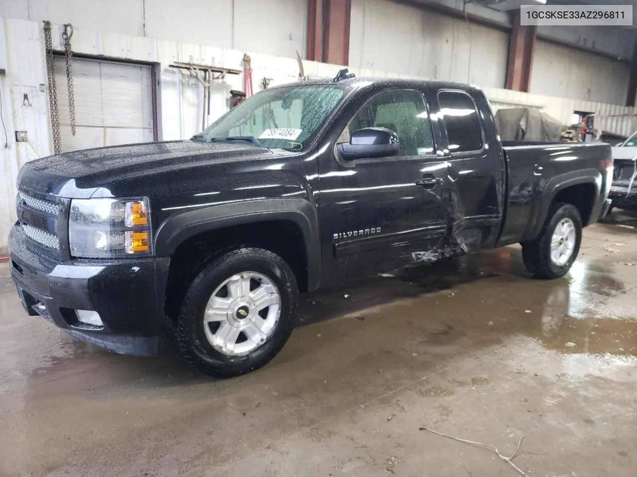 2010 Chevrolet Silverado K1500 Lt VIN: 1GCSKSE33AZ296811 Lot: 78874084