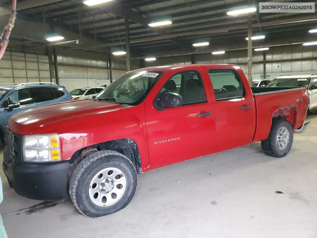 2010 Chevrolet Silverado K1500 VIN: 3GCRKPE32AG262015 Lot: 80560124