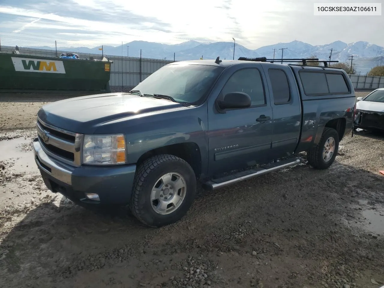 2010 Chevrolet Silverado K1500 Lt VIN: 1GCSKSE30AZ106611 Lot: 80698754