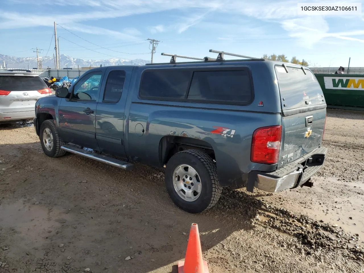 2010 Chevrolet Silverado K1500 Lt VIN: 1GCSKSE30AZ106611 Lot: 80698754