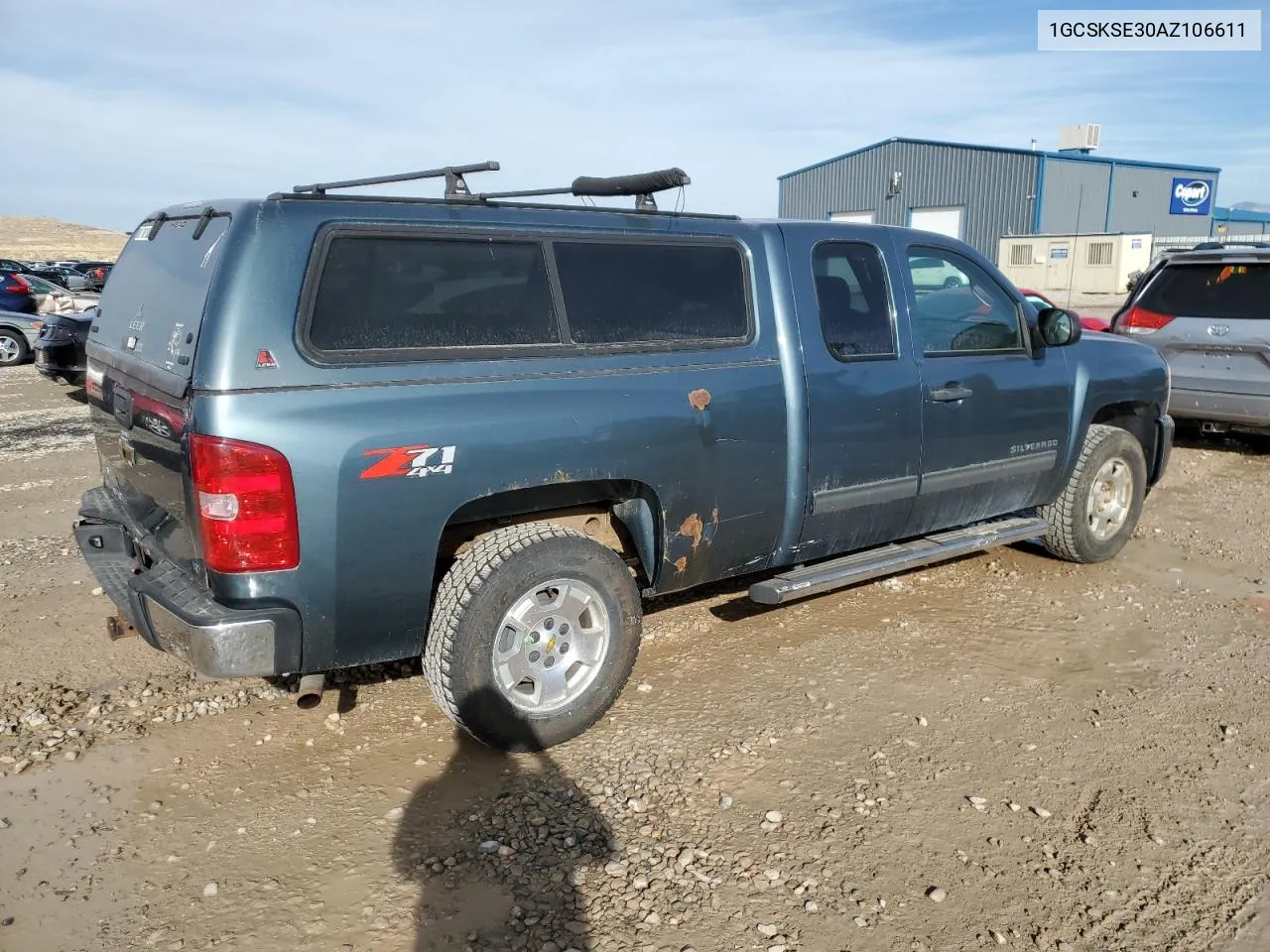 2010 Chevrolet Silverado K1500 Lt VIN: 1GCSKSE30AZ106611 Lot: 80698754