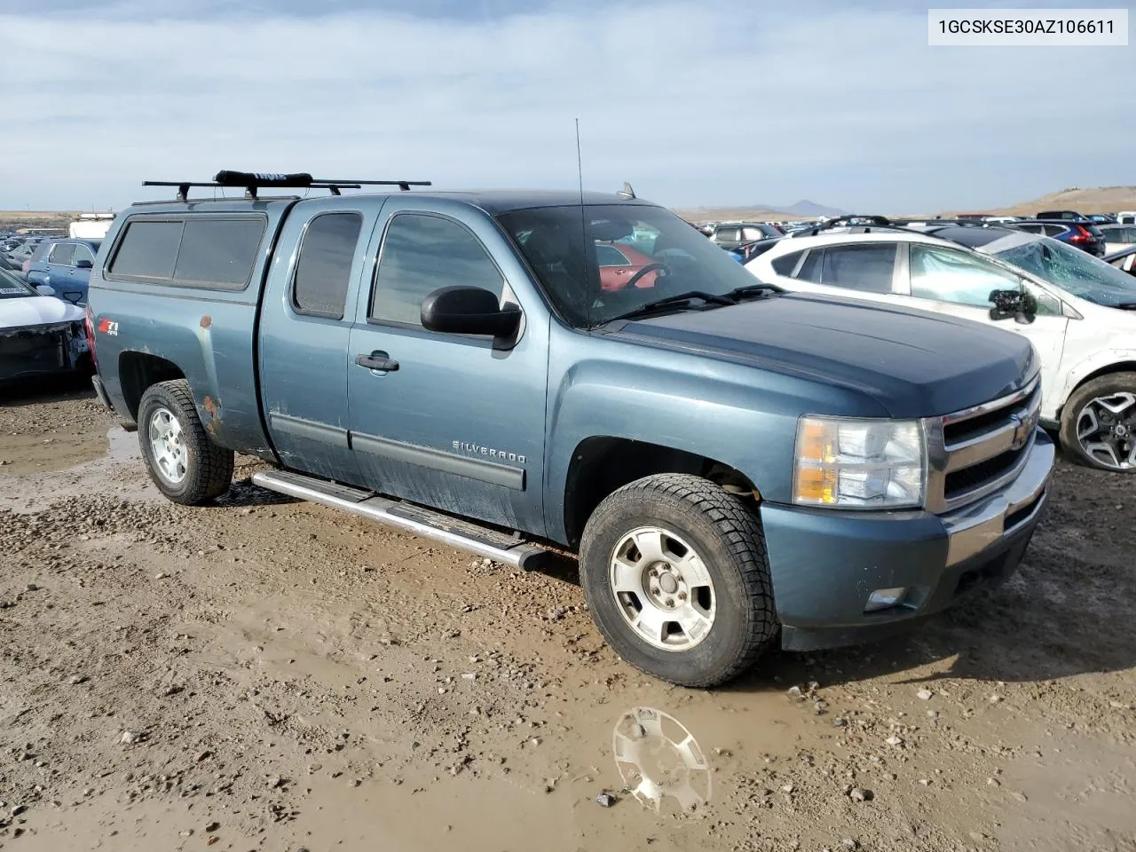 2010 Chevrolet Silverado K1500 Lt VIN: 1GCSKSE30AZ106611 Lot: 80698754