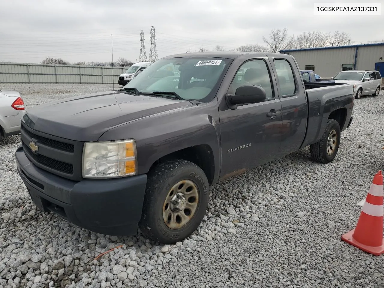 2010 Chevrolet Silverado K1500 VIN: 1GCSKPEA1AZ137331 Lot: 80850484