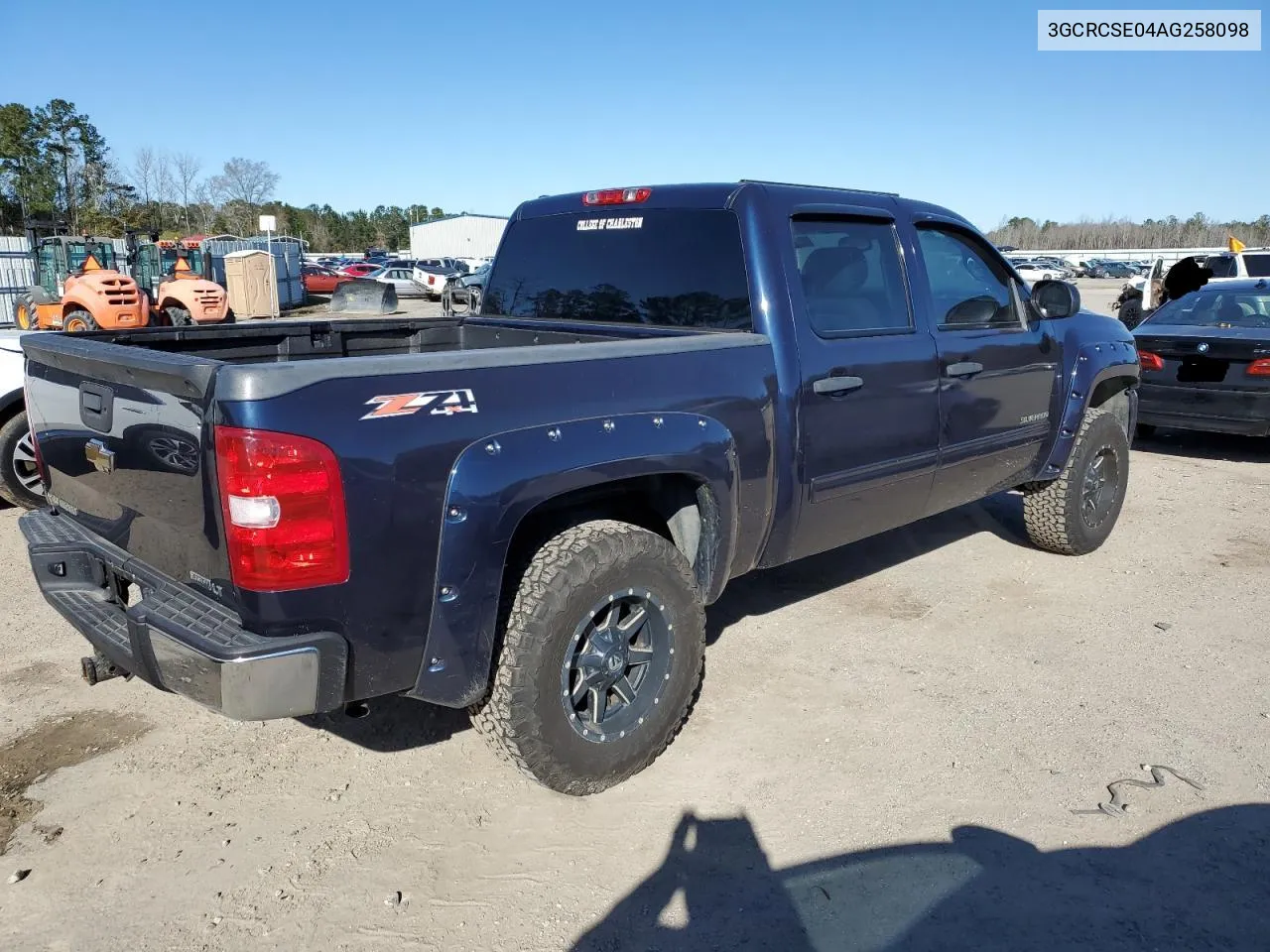 2010 Chevrolet Silverado C1500 Lt VIN: 3GCRCSE04AG258098 Lot: 81290843