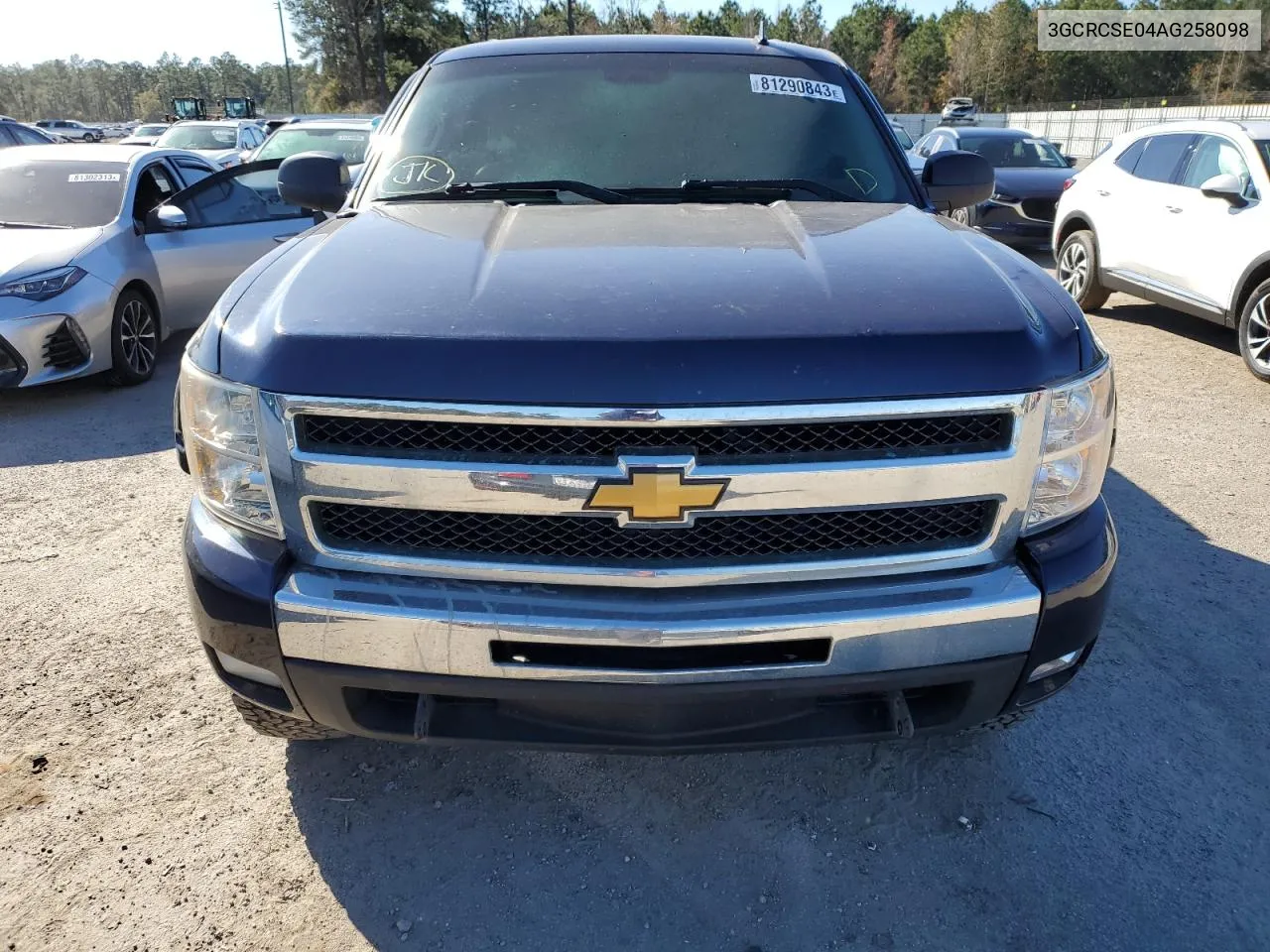 2010 Chevrolet Silverado C1500 Lt VIN: 3GCRCSE04AG258098 Lot: 81290843