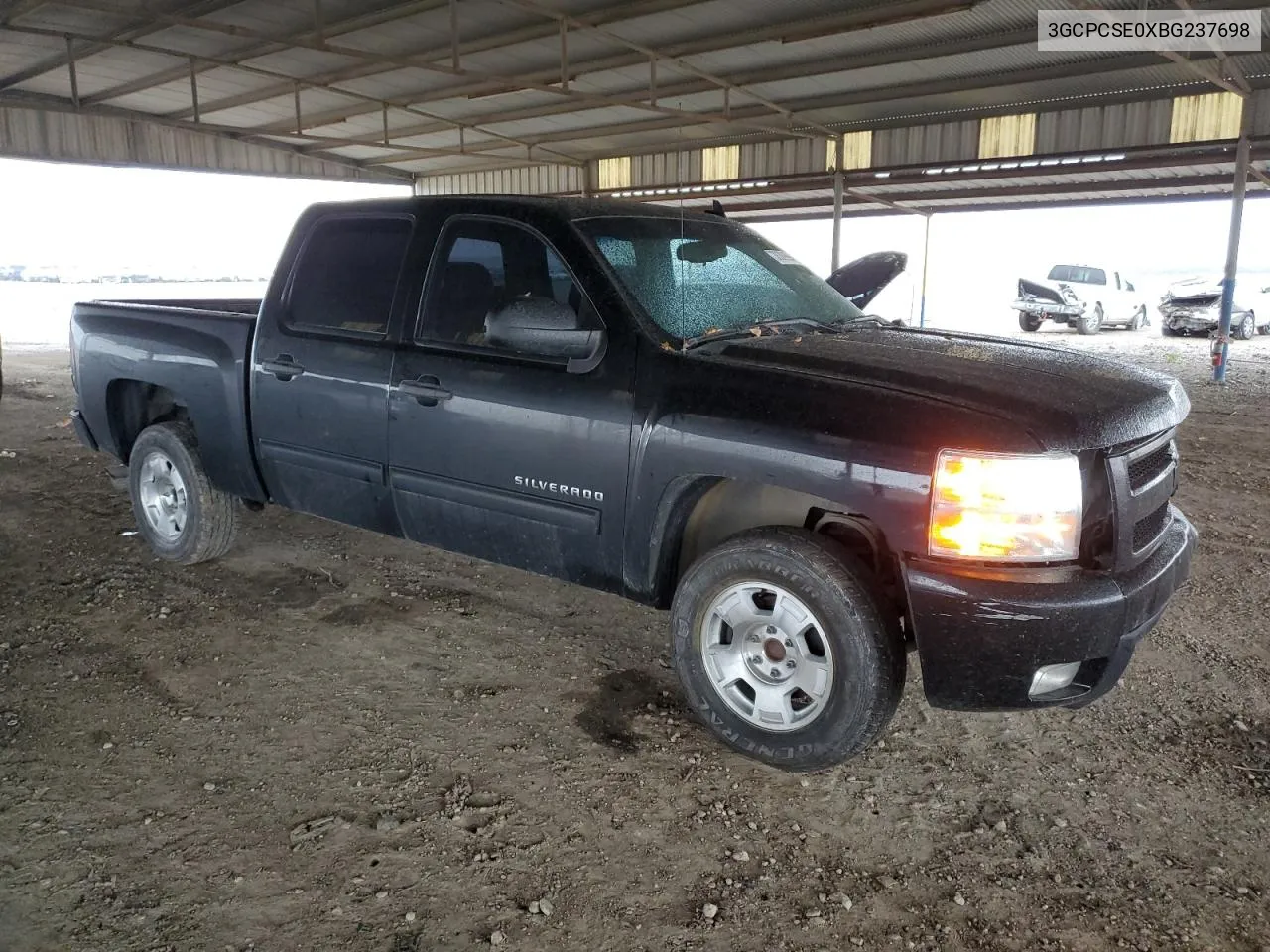 2011 Chevrolet Silverado C1500 Lt VIN: 3GCPCSE0XBG237698 Lot: 38309994