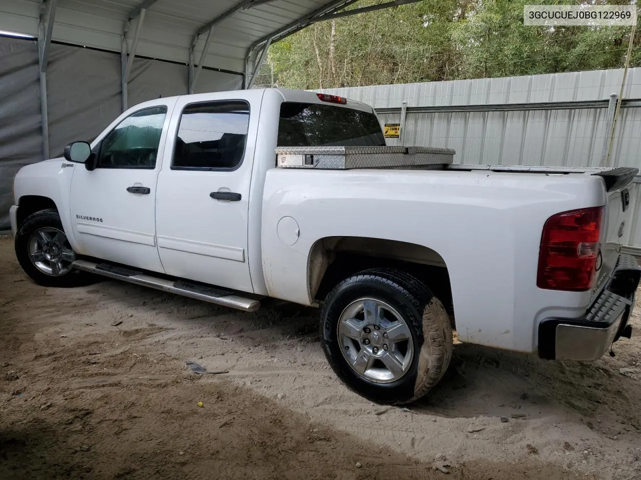 2011 Chevrolet Silverado C1500 Hybrid VIN: 3GCUCUEJ0BG122969 Lot: 43180114