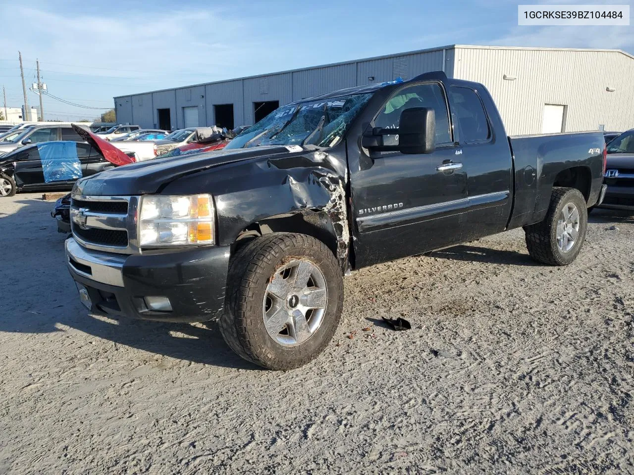 2011 Chevrolet Silverado K1500 Lt VIN: 1GCRKSE39BZ104484 Lot: 44088694