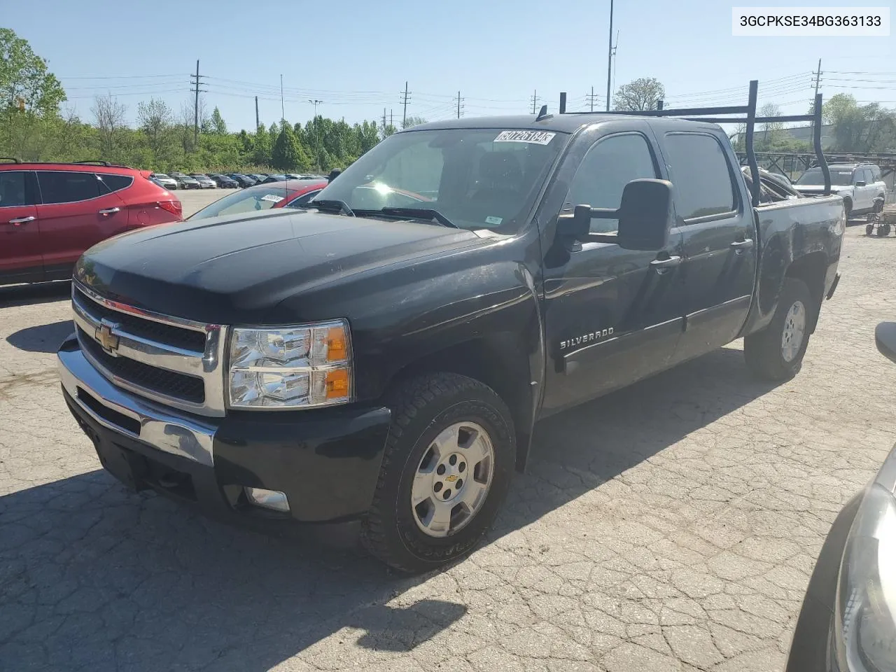 2011 Chevrolet Silverado K1500 Lt VIN: 3GCPKSE34BG363133 Lot: 50726184