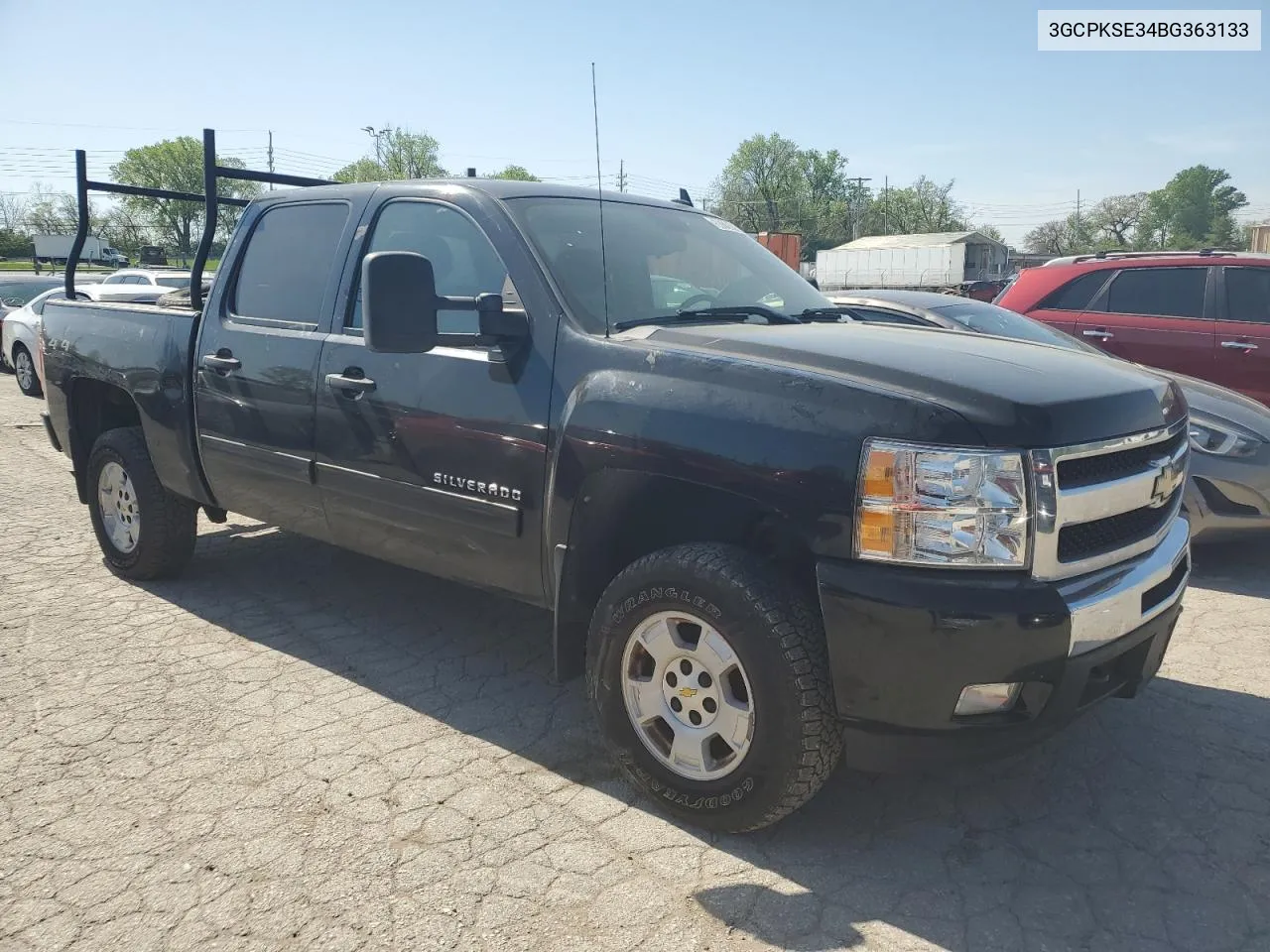 2011 Chevrolet Silverado K1500 Lt VIN: 3GCPKSE34BG363133 Lot: 50726184