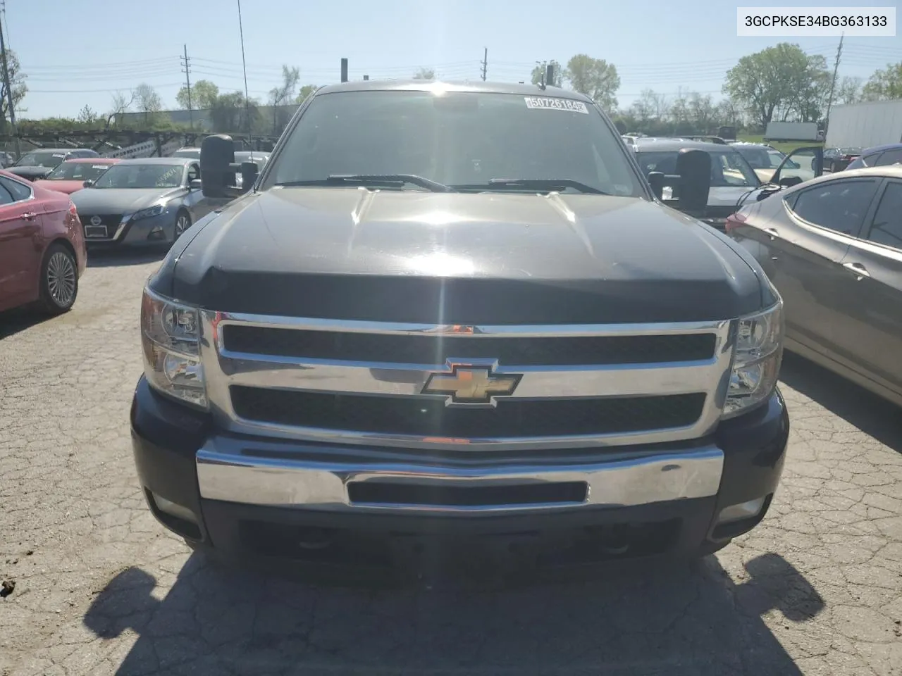 3GCPKSE34BG363133 2011 Chevrolet Silverado K1500 Lt