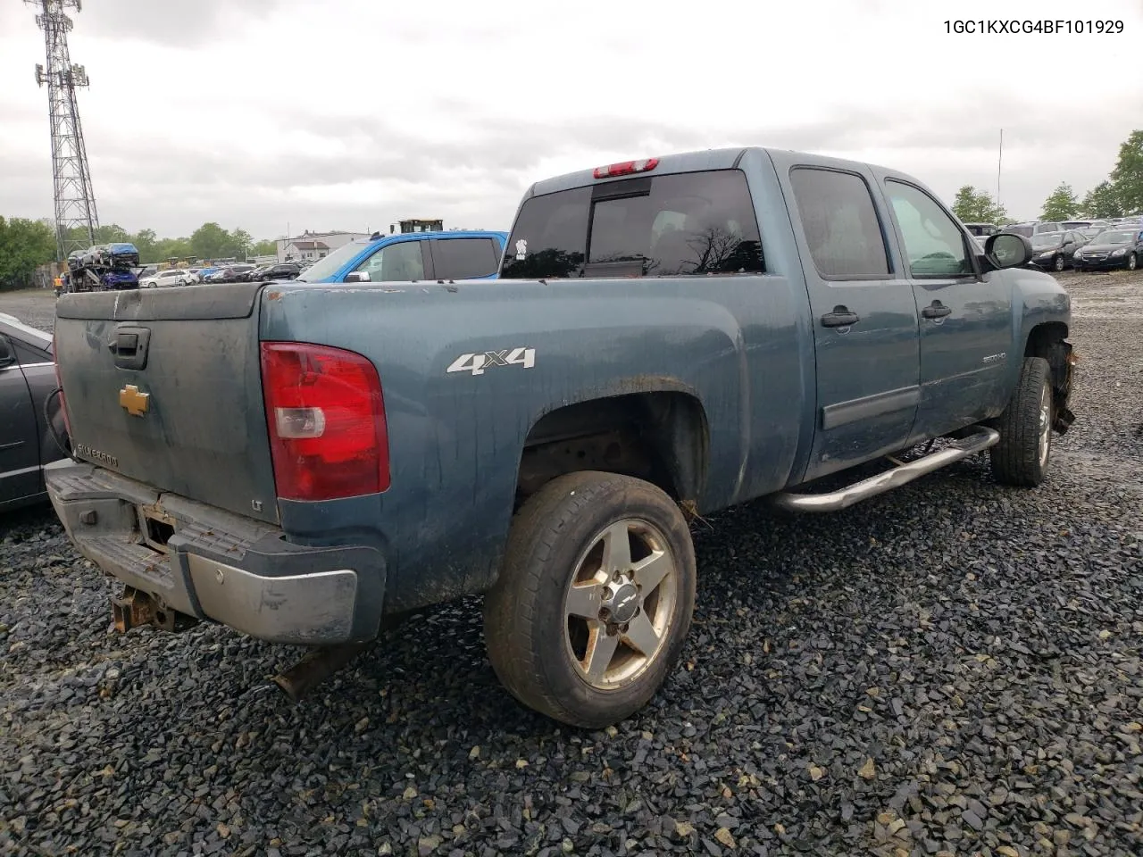 2011 Chevrolet Silverado K2500 Heavy Duty Lt VIN: 1GC1KXCG4BF101929 Lot: 53496024