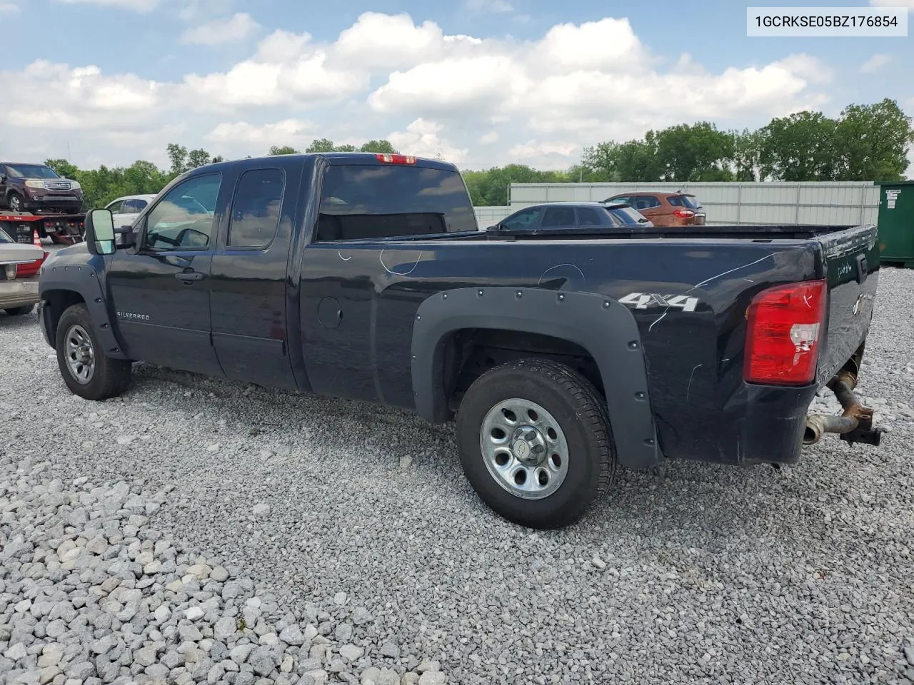 2011 Chevrolet Silverado K1500 Lt VIN: 1GCRKSE05BZ176854 Lot: 56293754