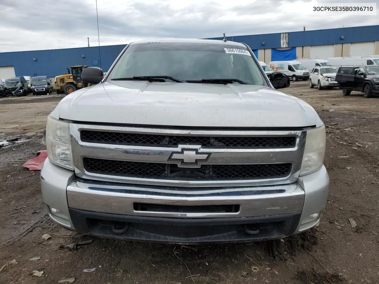 2011 Chevrolet Silverado K1500 Lt VIN: 3GCPKSE35BG396710 Lot: 56615664