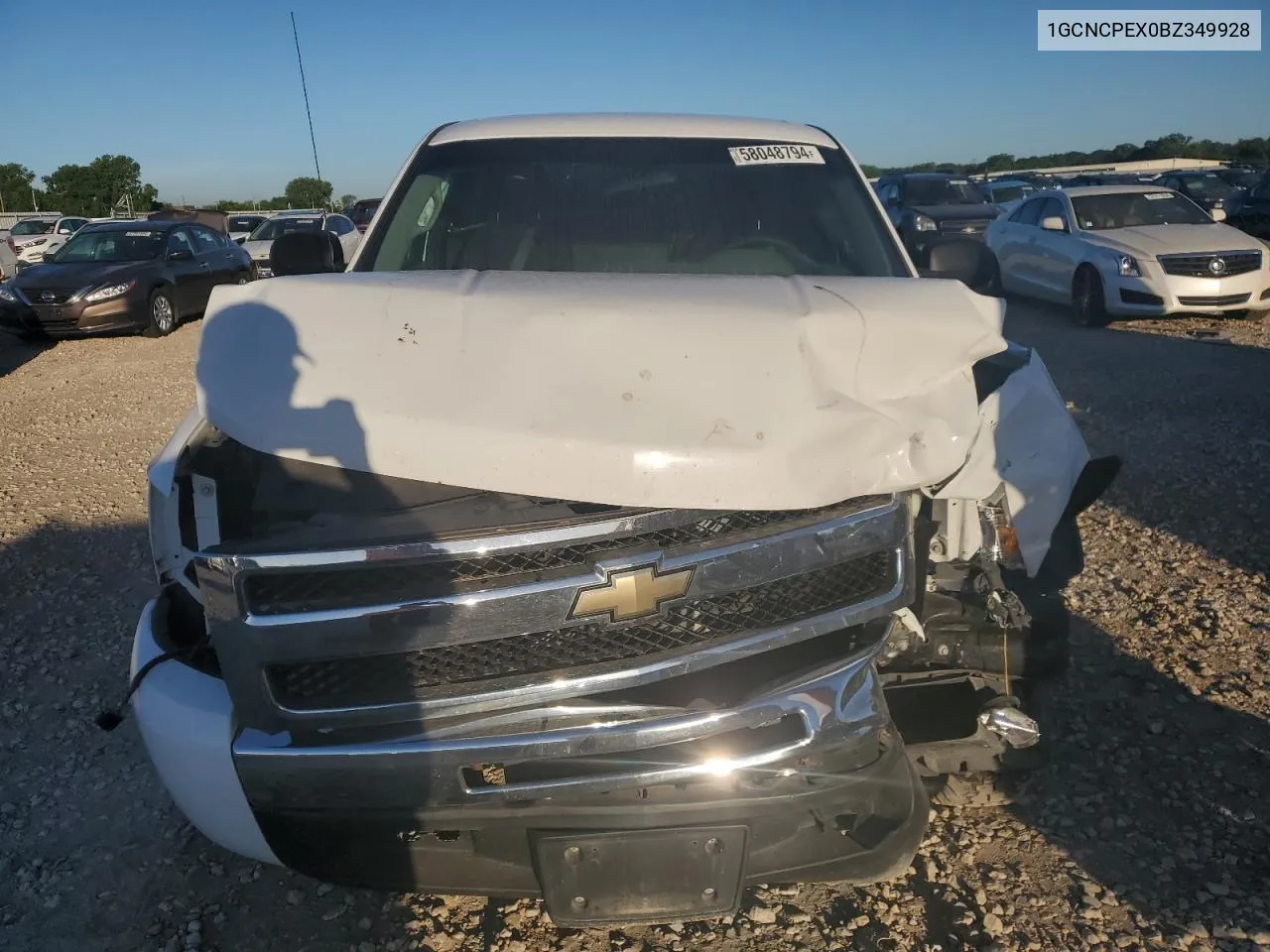 2011 Chevrolet Silverado C1500 VIN: 1GCNCPEX0BZ349928 Lot: 58048794