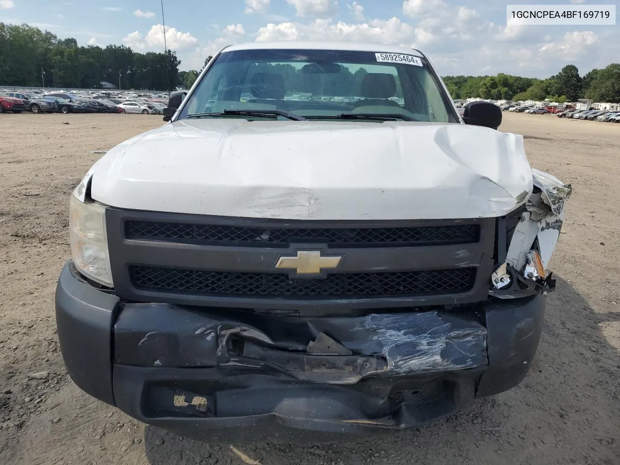 2011 Chevrolet Silverado C1500 VIN: 1GCNCPEA4BF169719 Lot: 58925464