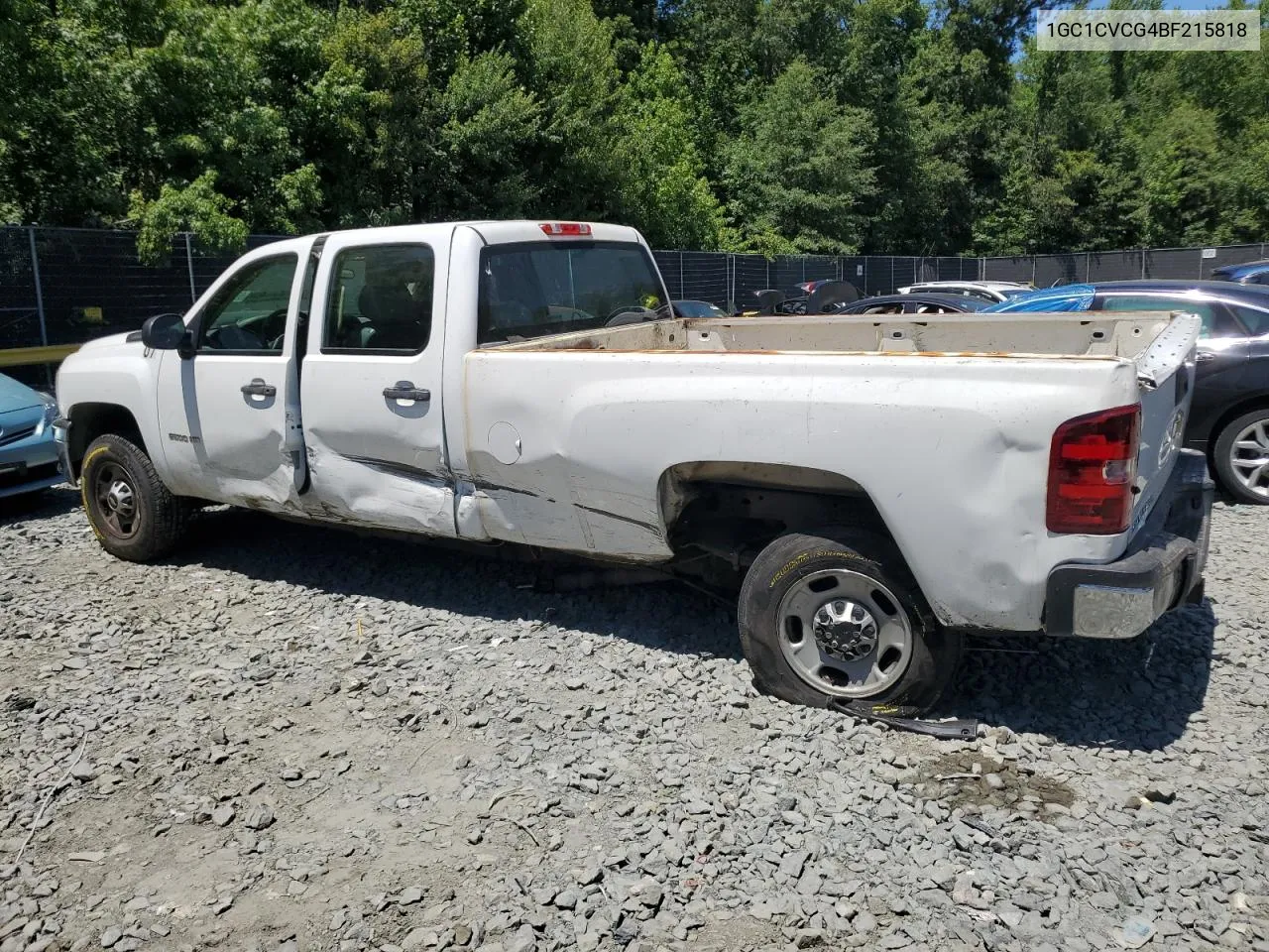 2011 Chevrolet Silverado C2500 Heavy Duty VIN: 1GC1CVCG4BF215818 Lot: 59786084