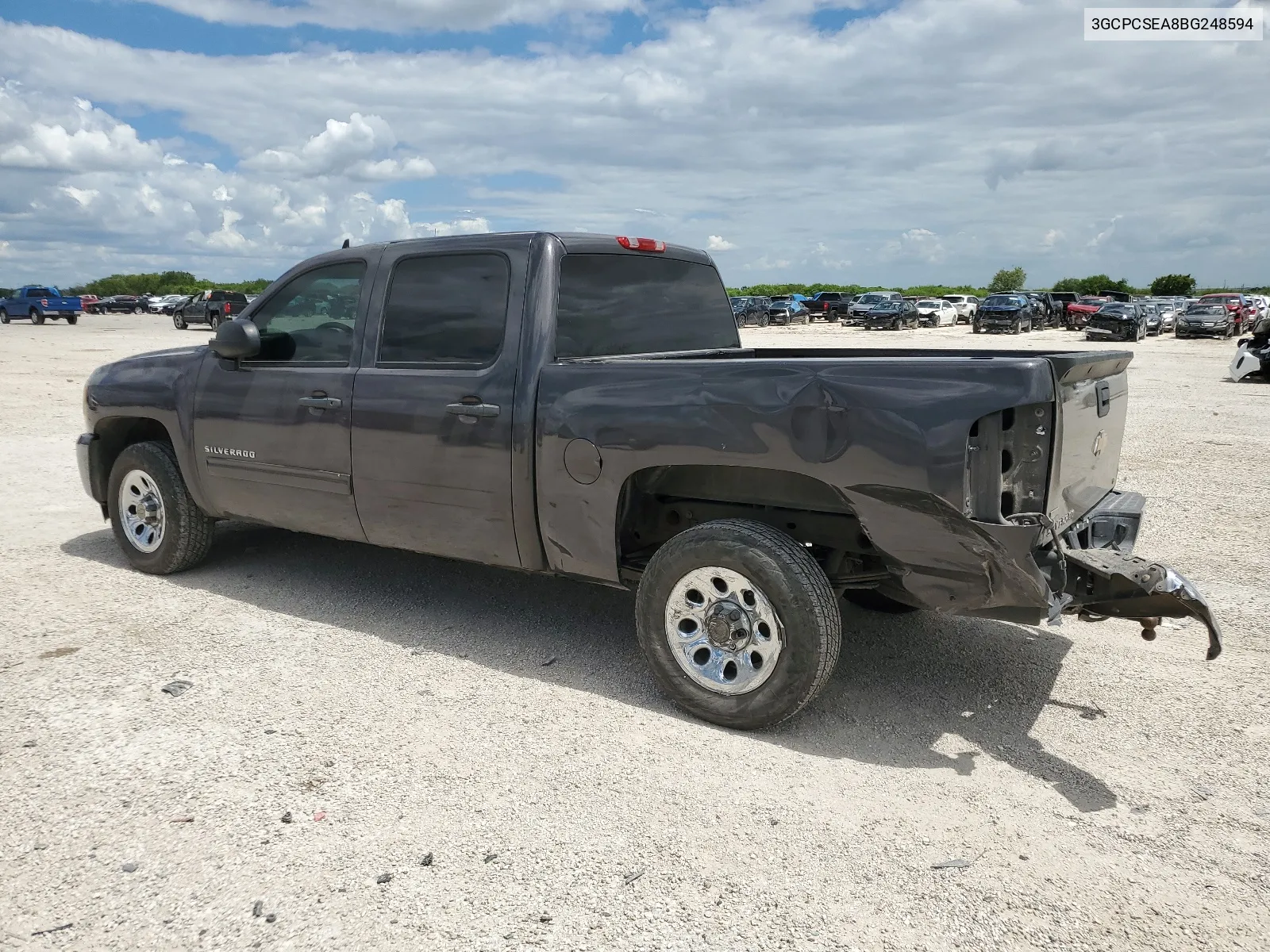 2011 Chevrolet Silverado C1500 Lt VIN: 3GCPCSEA8BG248594 Lot: 60460714