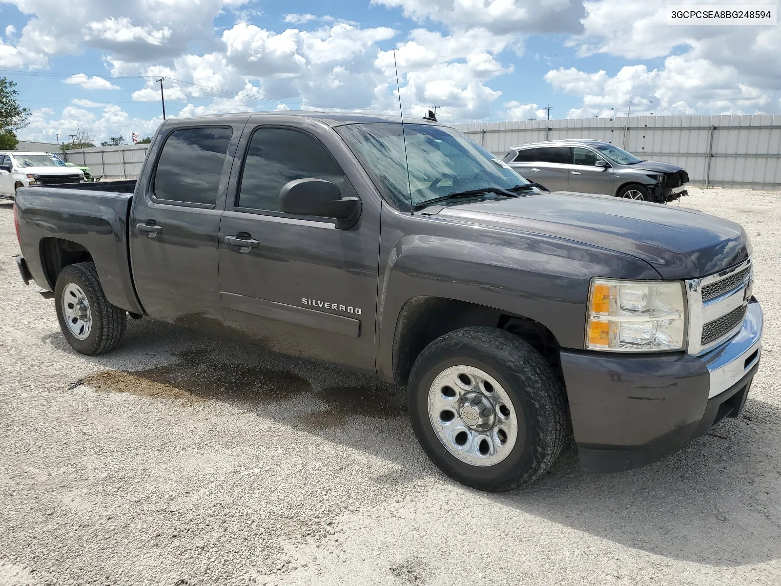 2011 Chevrolet Silverado C1500 Lt VIN: 3GCPCSEA8BG248594 Lot: 60460714