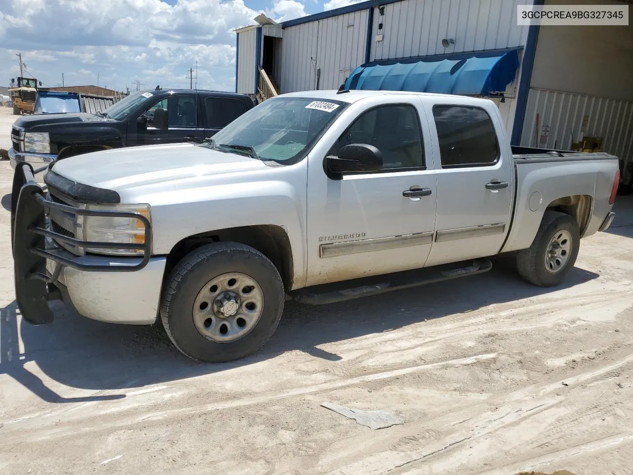 2011 Chevrolet Silverado C1500 Ls VIN: 3GCPCREA9BG327345 Lot: 61032494