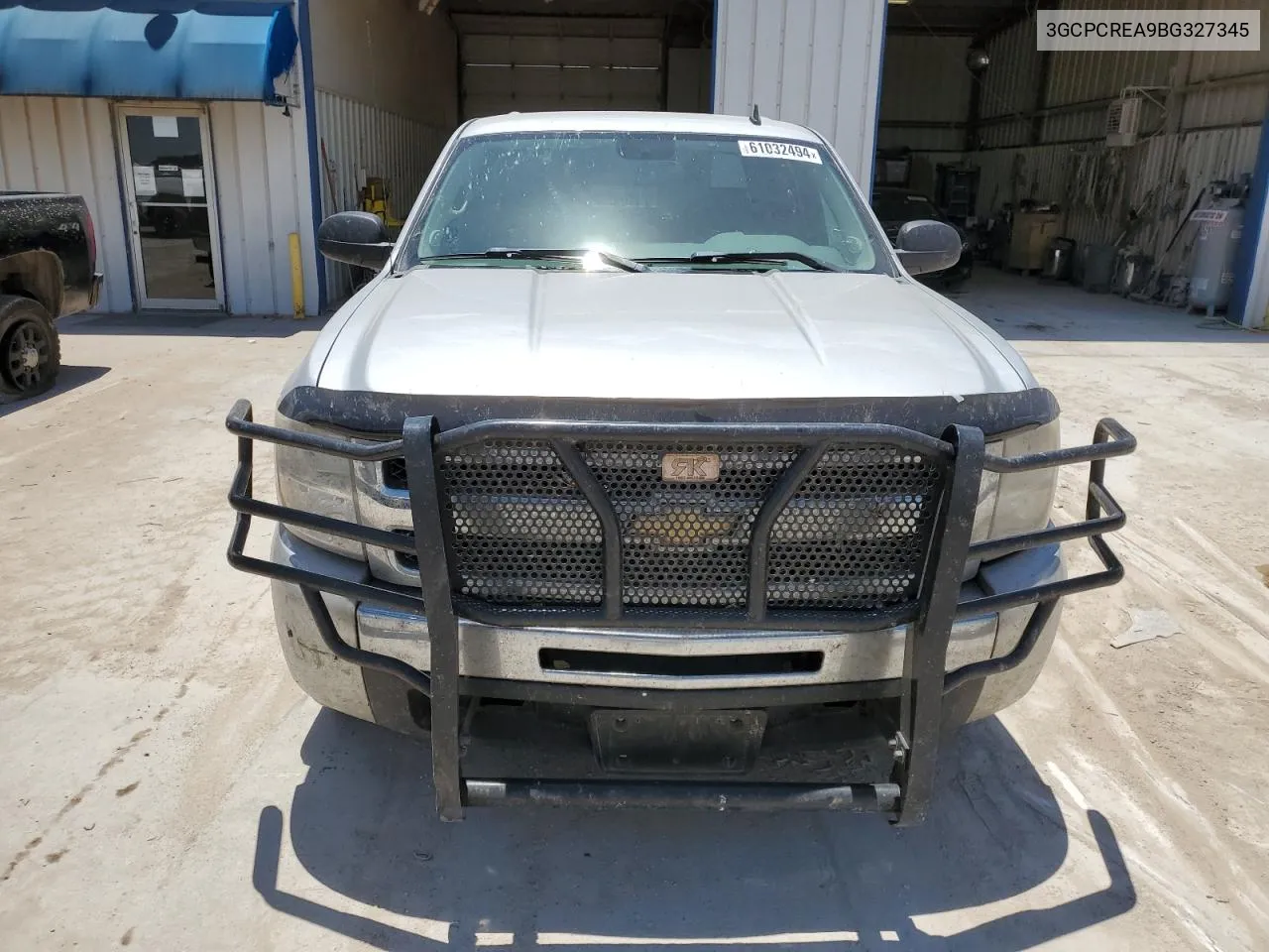 2011 Chevrolet Silverado C1500 Ls VIN: 3GCPCREA9BG327345 Lot: 61032494