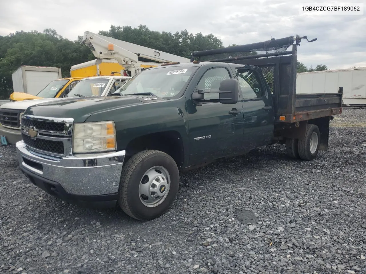 2011 Chevrolet Silverado C3500 VIN: 1GB4CZCG7BF189062 Lot: 62816774