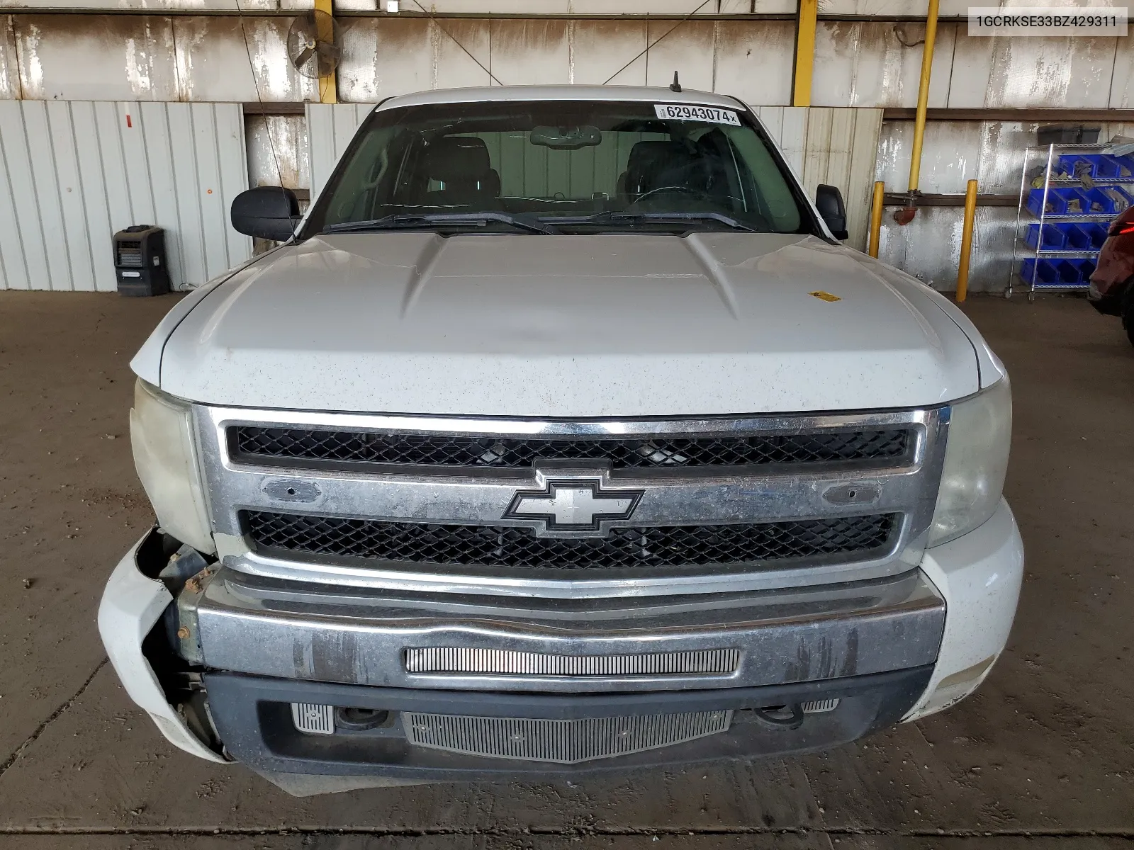 2011 Chevrolet Silverado K1500 Lt VIN: 1GCRKSE33BZ429311 Lot: 62943074