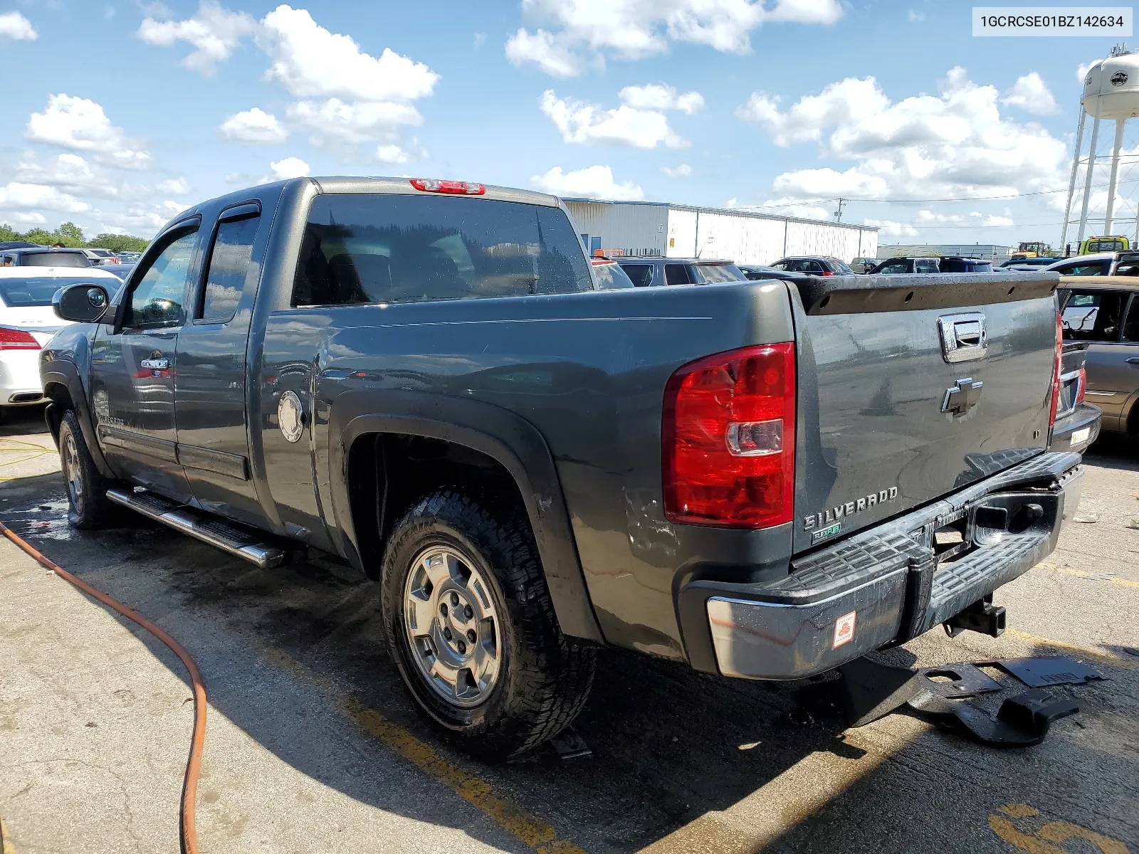 2011 Chevrolet Silverado C1500 Lt VIN: 1GCRCSE01BZ142634 Lot: 63226744