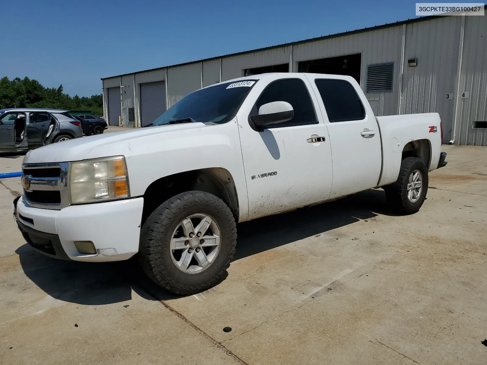 2011 Chevrolet Silverado K1500 Ltz VIN: 3GCPKTE33BG100427 Lot: 63313124