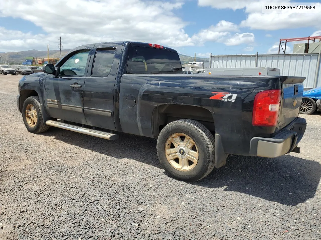 2011 Chevrolet Silverado K1500 Lt VIN: 1GCRKSE36BZ219558 Lot: 63530554