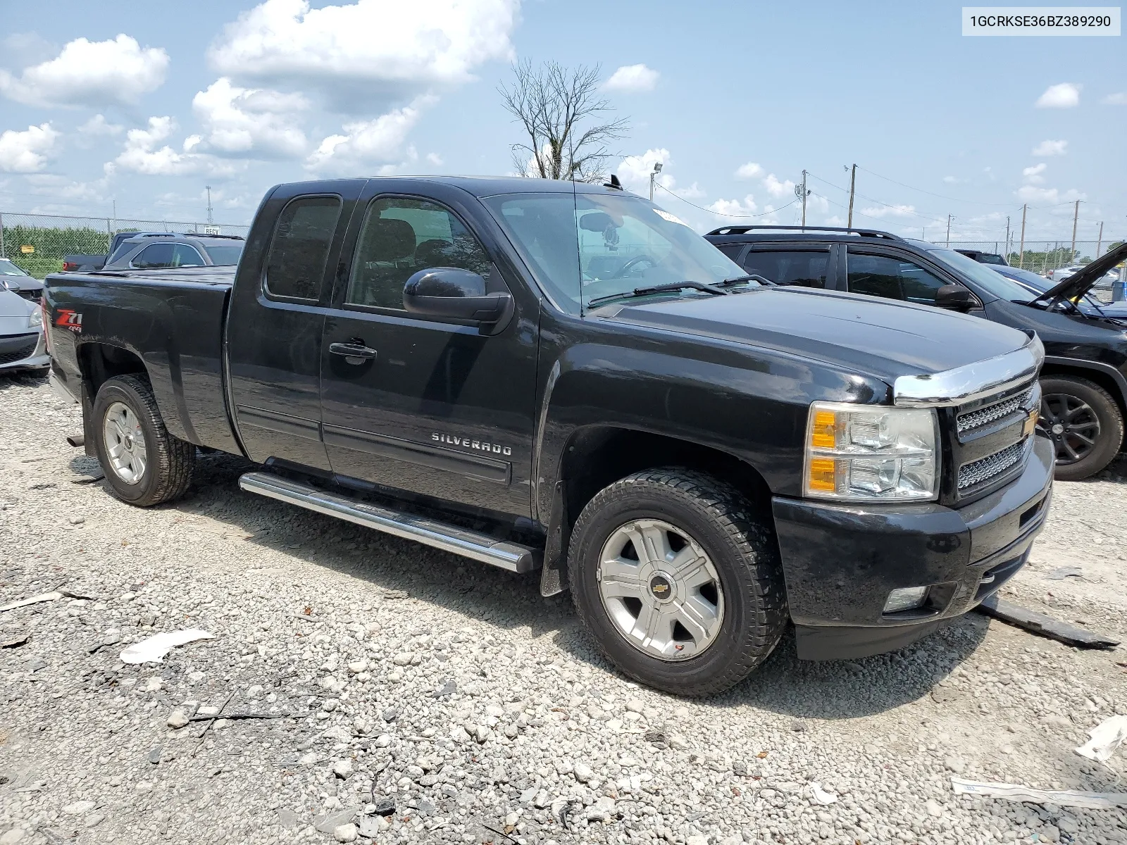 2011 Chevrolet Silverado K1500 Lt VIN: 1GCRKSE36BZ389290 Lot: 63785174