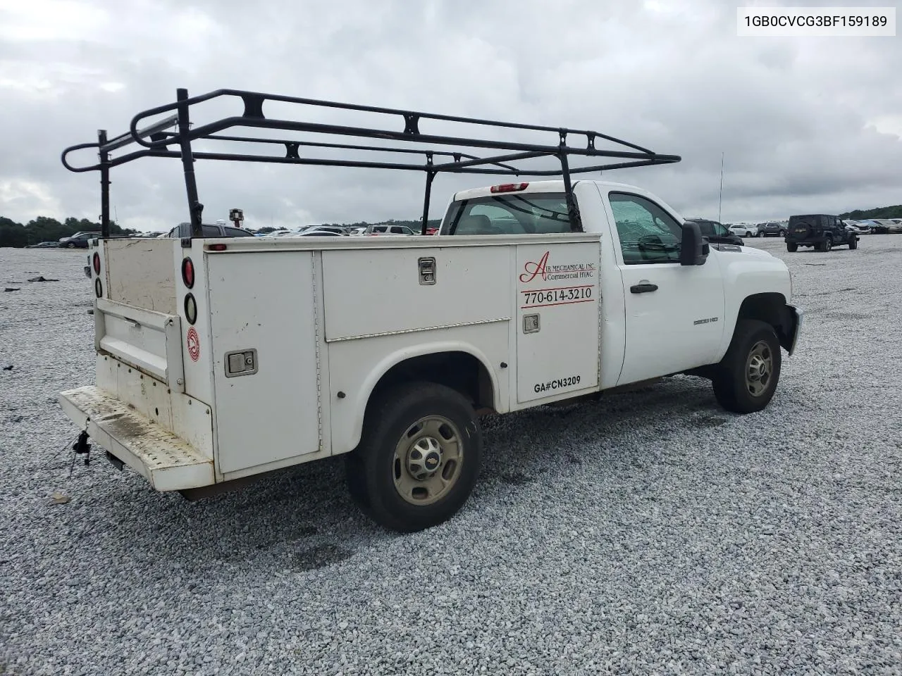 2011 Chevrolet Silverado C2500 Heavy Duty VIN: 1GB0CVCG3BF159189 Lot: 64138344