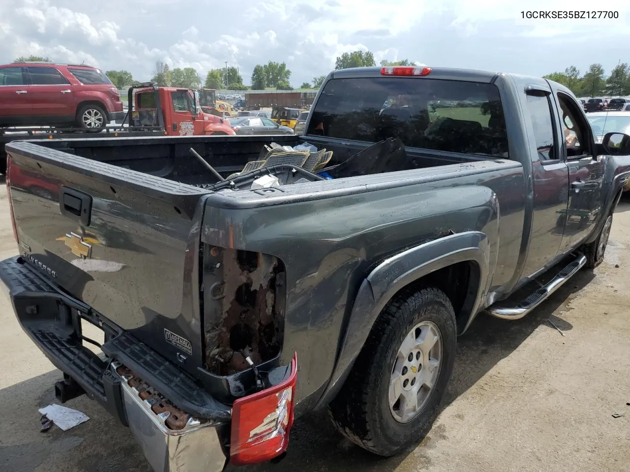 2011 Chevrolet Silverado K1500 Lt VIN: 1GCRKSE35BZ127700 Lot: 64883934